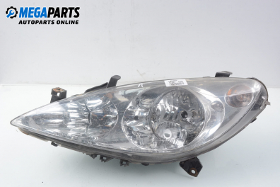 Headlight for Peugeot 307 2.0 HDi, 90 hp, hatchback, 2001, position: left