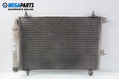 Air conditioning radiator for Peugeot 307 2.0 HDi, 90 hp, hatchback, 2001