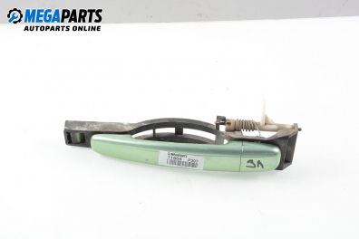 Mâner exterior for Peugeot 307 2.0 16V, 136 hp, hatchback, 2001, position: stânga - spate
