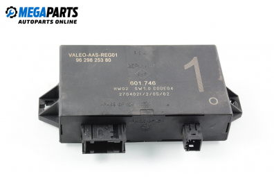 Parking sensor control module for Citroen C5 2.2 HDi, 133 hp, hatchback automatic, 2002 № 96 298 253 80