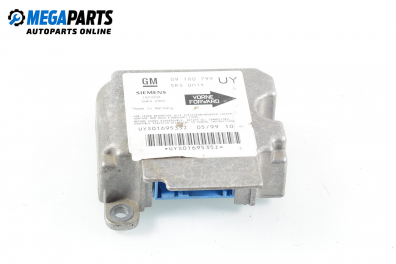 Airbag module for Opel Astra G 1.8 16V, 116 hp, station wagon, 1999 № GM 09 180 799