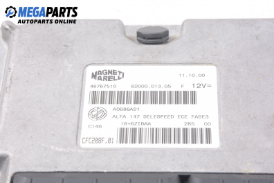 Modul de comandă transmisie for Alfa Romeo 147 2.0 16V T.Spark, 150 hp, hatchback, 2002 № Magneti Marelli 46767510