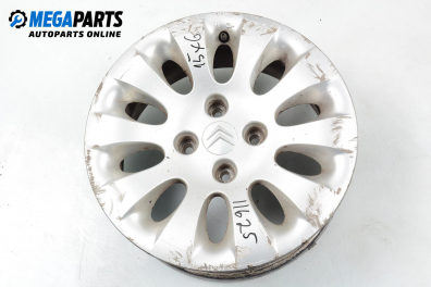 Jante din aliaj for Citroen Xsara Picasso (1999-2010) 15 inches, width 6 (Prețul este pentru un set)