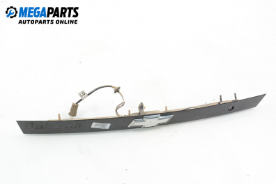 Material profilat portbagaj for Chevrolet Lacetti 1.6, 109 hp, hatchback, 2006, position: din spate