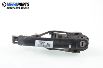 Mâner exterior for Seat Ibiza (6L) 1.2, 60 hp, hatchback, 2008, position: stânga