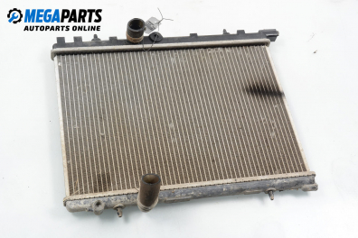 Water radiator for Peugeot 206 1.6 16V, 109 hp, cabrio, 2001