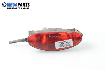 Nebelschlussleuchte for Peugeot 206 1.6 16V, 109 hp, cabrio, 2001