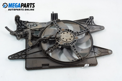 Radiator fan for Fiat Doblo 1.4, 77 hp, minivan, 2008