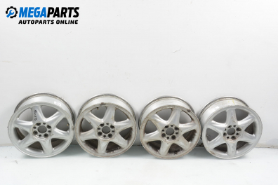 Alloy wheels for Fiat Doblo (2000-2009) 15 inches, width 5,5 (The price is for the set)