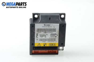 Steuermodul airbag for Peugeot 607 2.2 HDi, 133 hp, sedan automatic, 2002 № 9643869780
