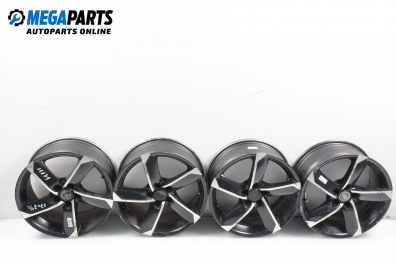 Alloy wheels for Audi TT (8N; 1998-2006) 17 inches, width 7,5 (The price is for the set)