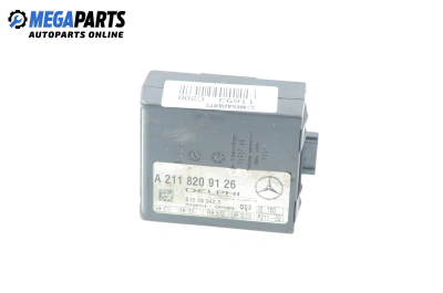 Anti theft alarm lock for Mercedes-Benz C-Class 203 (W/S/CL) 1.8 Kompressor, 163 hp, sedan automatic, 2004 № A 211 820 91 26