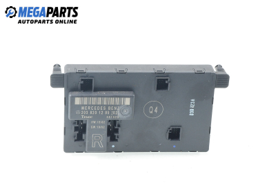 Door module for Mercedes-Benz C-Class 203 (W/S/CL) 1.8 Kompressor, 163 hp, sedan automatic, 2004 № 203 820 12 85