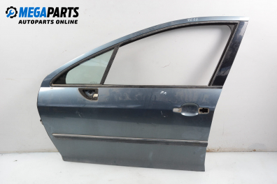 Ușă for Peugeot 407 2.0 HDi, 136 hp, combi, 2005, position: stânga - fața