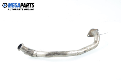 EGR tube for Peugeot 407 2.0 HDi, 136 hp, station wagon, 2005