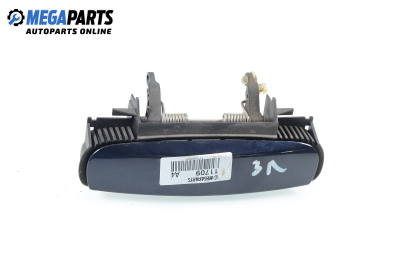 Outer handle for Audi A4 (B6) 2.5 TDI Quattro, 180 hp, station wagon automatic, 2003, position: rear - left
