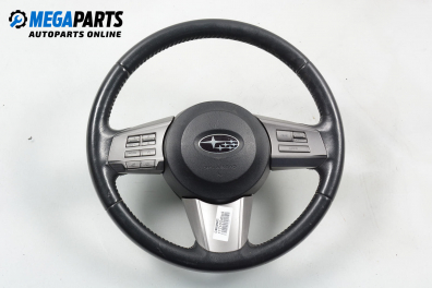Multi functional steering wheel for Subaru Outback (BR) 2.0 D AWD, 150 hp, station wagon, 2010