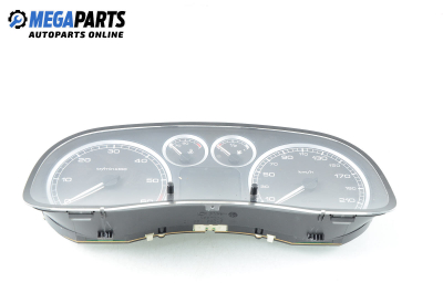 Instrument cluster for Peugeot 307 2.0 HDI, 107 hp, station wagon, 2002 № P9636708880 E 05