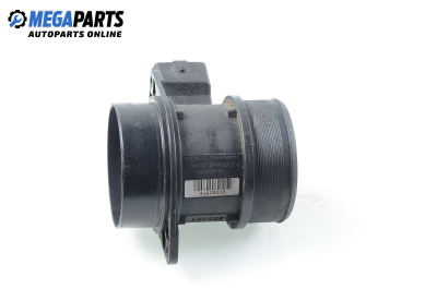 Air mass flow meter for Peugeot 307 2.0 HDI, 107 hp, station wagon, 2002 № Siemens 5WK9 621