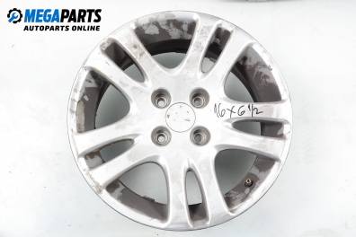 Alufelgen for Peugeot 307 (2000-2008) 16 inches, width 6.5 (Preis pro set angegeben)