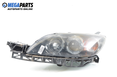 Scheinwerfer for Mazda 3 2.0, 150 hp, hecktür, 2006, position: links