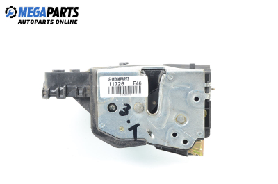 Lock for BMW 3 (E46) 2.0 d, 150 hp, station wagon, 2001, position: rear - left