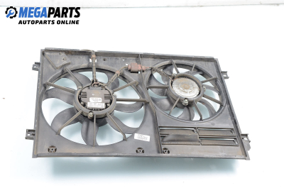 Cooling fans for Volkswagen Passat (B6) 2.0 TDI, 140 hp, station wagon, 2005