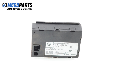 Central lock module for Mercedes-Benz E-Class 211 (W/S) 3.2 CDI, 177 hp, station wagon automatic, 2004 № A 211 445 26 00