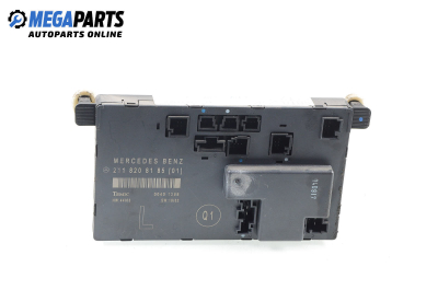 Door module for Mercedes-Benz E-Class 211 (W/S) 3.2 CDI, 177 hp, station wagon automatic, 2004 № 211 820 81 85