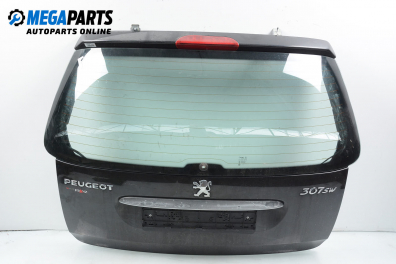 Capac spate for Peugeot 307 2.0 16V, 136 hp, combi automatic, 2002, position: din spate