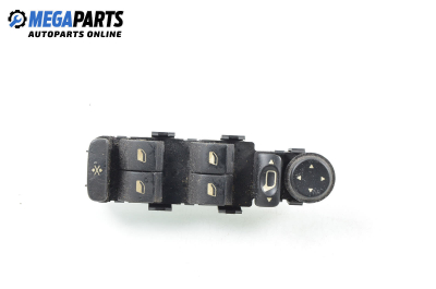 Window and mirror adjustment switch for Peugeot 307 2.0 16V, 136 hp, station wagon automatic, 2002