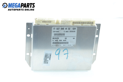 ABS control module for Mercedes-Benz A-Class W168 1.4, 82 hp, hatchback, 1999 № 0 265 109 445