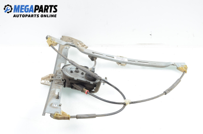 Macara geam cu acționare manuală for Peugeot 206 1.1, 60 hp, hatchback, 1999, position: stânga - fața