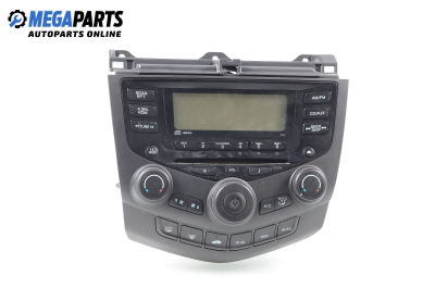 CD player and climate control panel for Honda Accord VII (2002-2007)