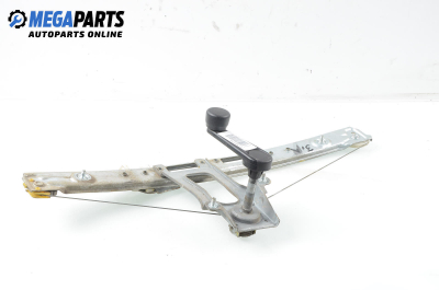 Macara geam cu acționare manuală for BMW 3 (E46) 1.9, 105 hp, sedan, 2000, position: stânga - spate