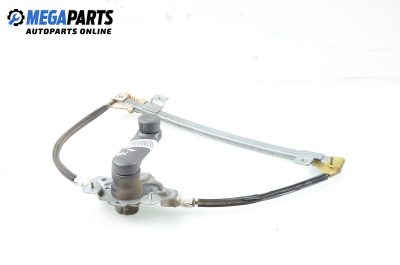 Macara geam cu acționare manuală for Renault Megane Scenic 1.9 dCi, 102 hp, monovolum, 2002, position: stânga - spate