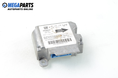 Airbag module for Opel Astra G 2.0 DI, 82 hp, station wagon, 1999 № GM 09 180 799