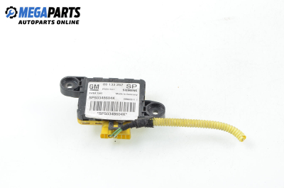 Airbag sensor for Opel Astra G 2.0 DI, 82 hp, hatchback, 1998 № GM 09 133 257