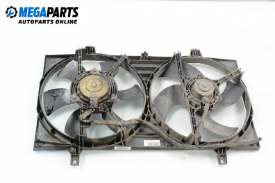 Cooling fans for Nissan Almera (N16) 2.2 Di, 110 hp, hatchback, 2002