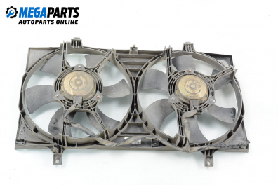 Cooling fans for Nissan Almera (N16) 2.2 Di, 110 hp, hatchback, 2001