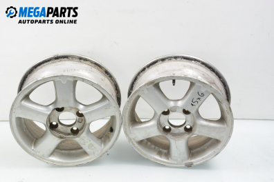 Alloy wheels for Nissan Almera (N16) (2000-2006) 15 inches, width 6 (The price is for two pieces)