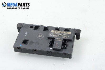 Door module for Mercedes-Benz C-Class 203 (W/S/CL) 2.7 CDI, 170 hp, station wagon automatic, 2001 № 2038205526