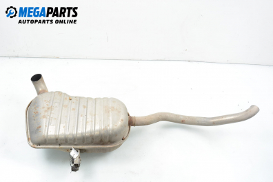 Rear muffler for Renault Scenic II 1.9 dCi, 120 hp, minivan, 2004