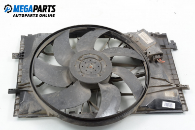 Radiator fan for Mercedes-Benz C-Class 203 (W/S/CL) 2.0 Kompressor, 163 hp, coupe automatic, 2001
