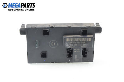 Door module for Mercedes-Benz C-Class 203 (W/S/CL) 2.2 CDI, 143 hp, sedan automatic, 2002 № 203 820 13 85