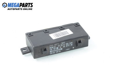 Door module for BMW 5 (E39) 2.5 TDS, 143 hp, sedan, 1998 № 8 366 529