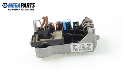 Blower motor resistor for Mercedes-Benz S-Class W220 5.0, 306 hp, sedan automatic, 1999 № A 230 821 02 51