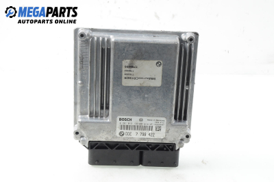 ECU for BMW 5 (E60, E61) 3.0 d, 211 hp, combi automatic, 2005 № Bosch 0 281 012 190