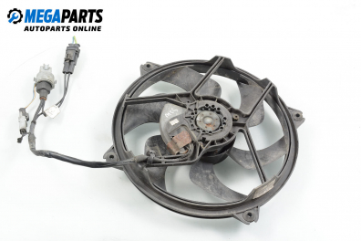 Radiator fan for Peugeot 407 2.0 HDi, 136 hp, sedan, 2006