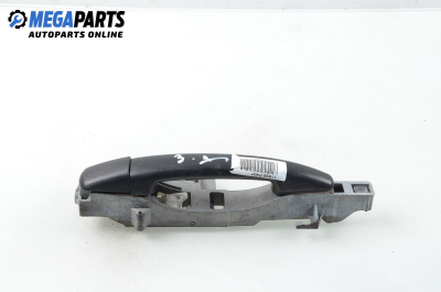 Outer handle for Peugeot 407 2.0 HDi, 136 hp, sedan, 2006, position: rear - right